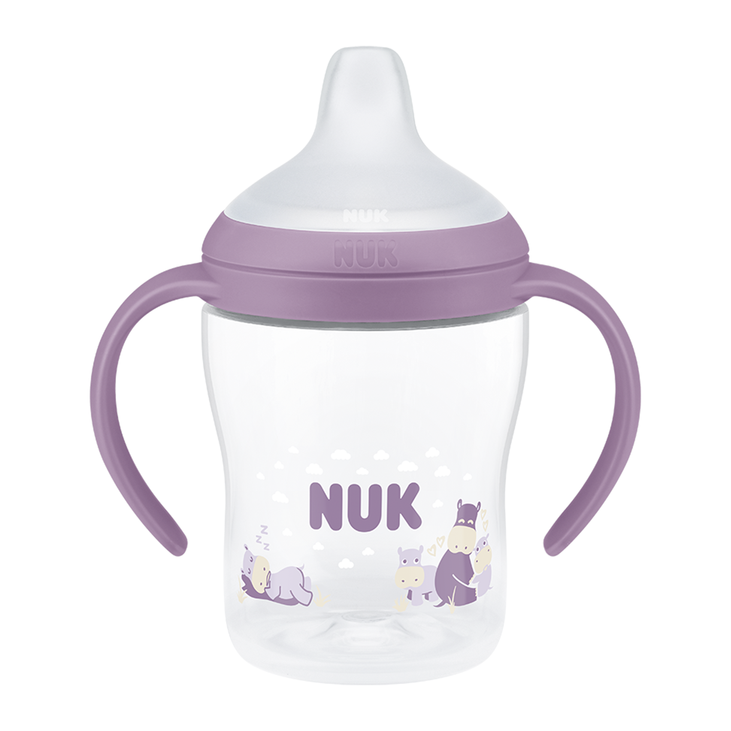 NUK láhev na učení Perfect Match HIPPO 150 ml