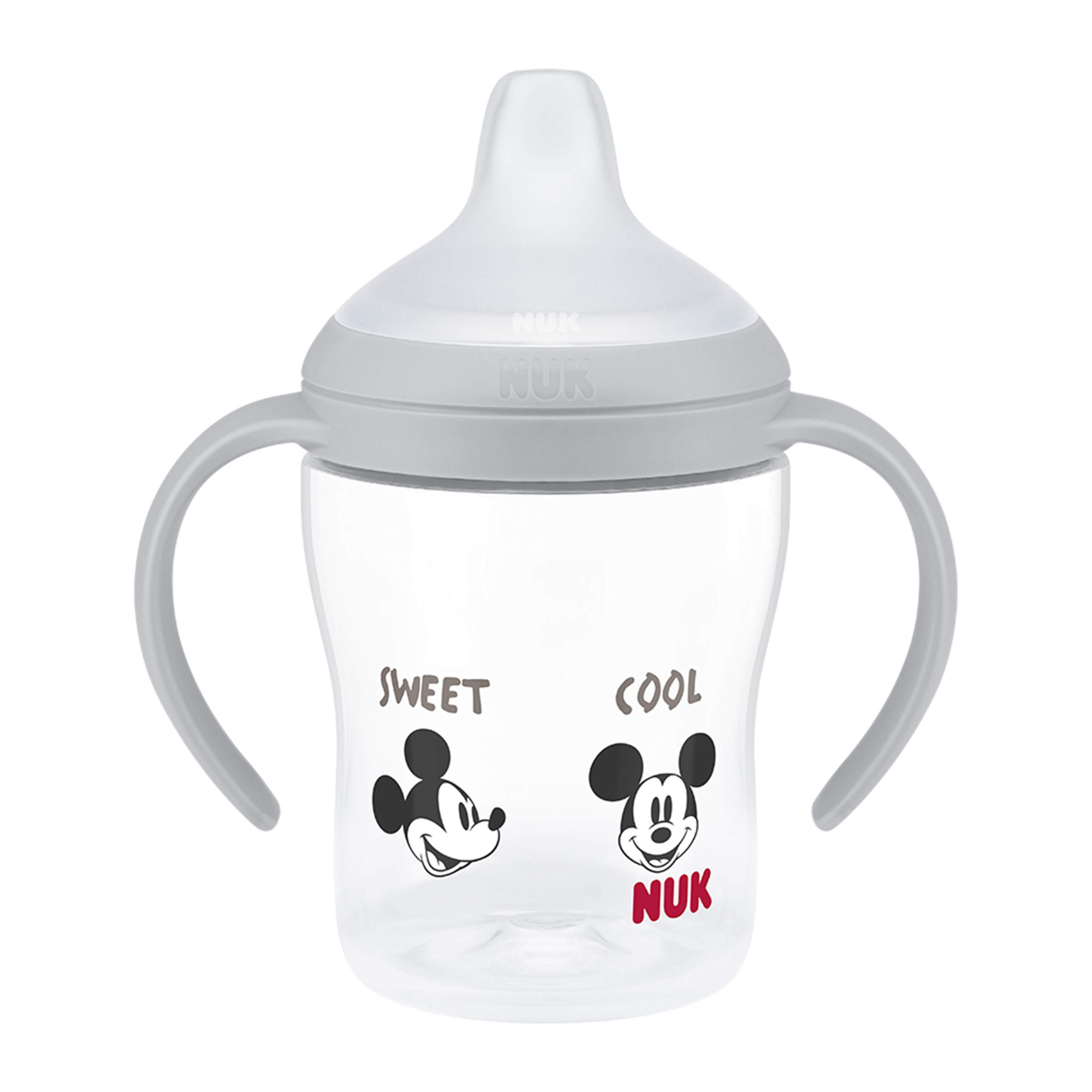 NUK láhev na učení Perfect Match DISNEY Mickey GREY 150 ml