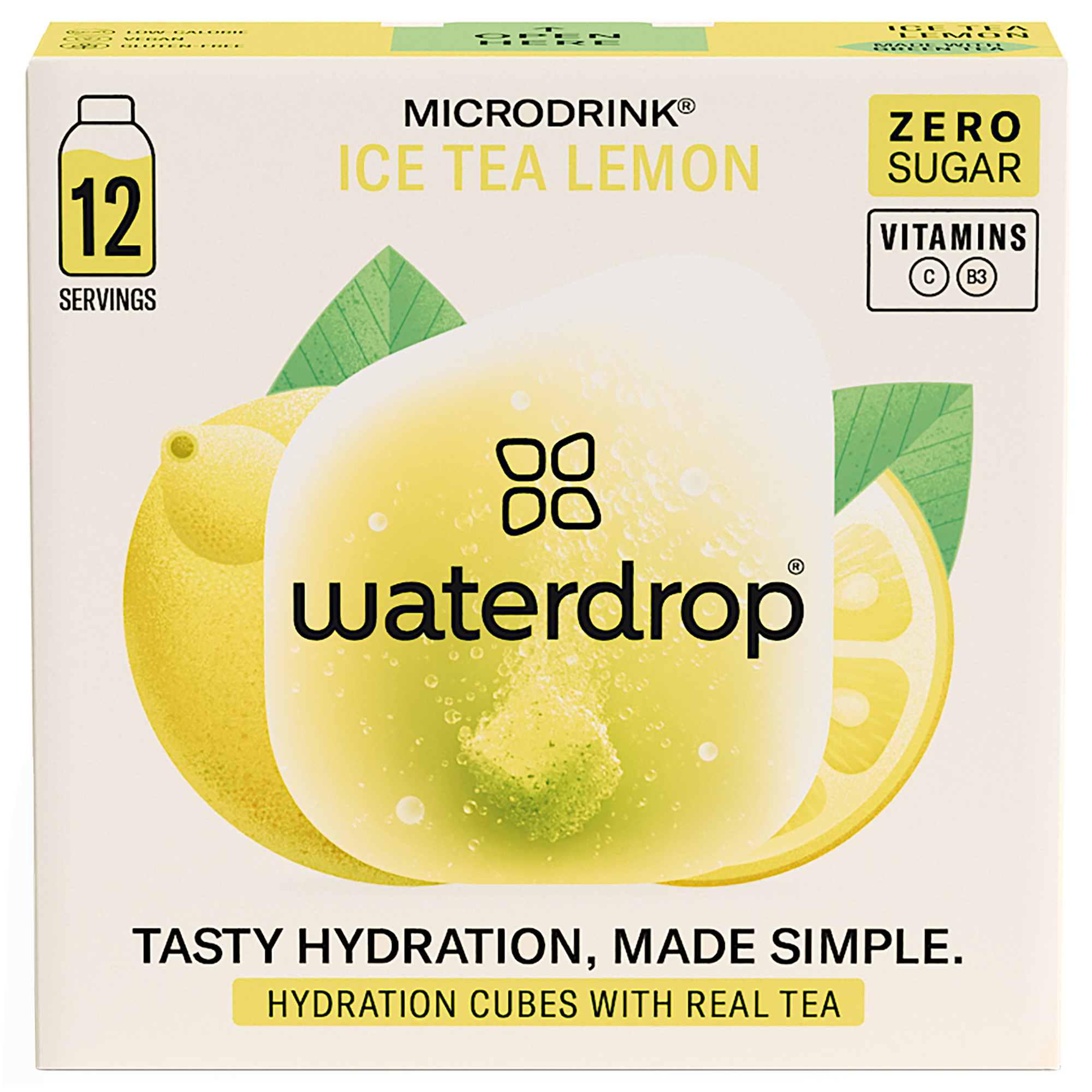 Fotografie WATERDROP Ice Tea Lemon 12 kapslí