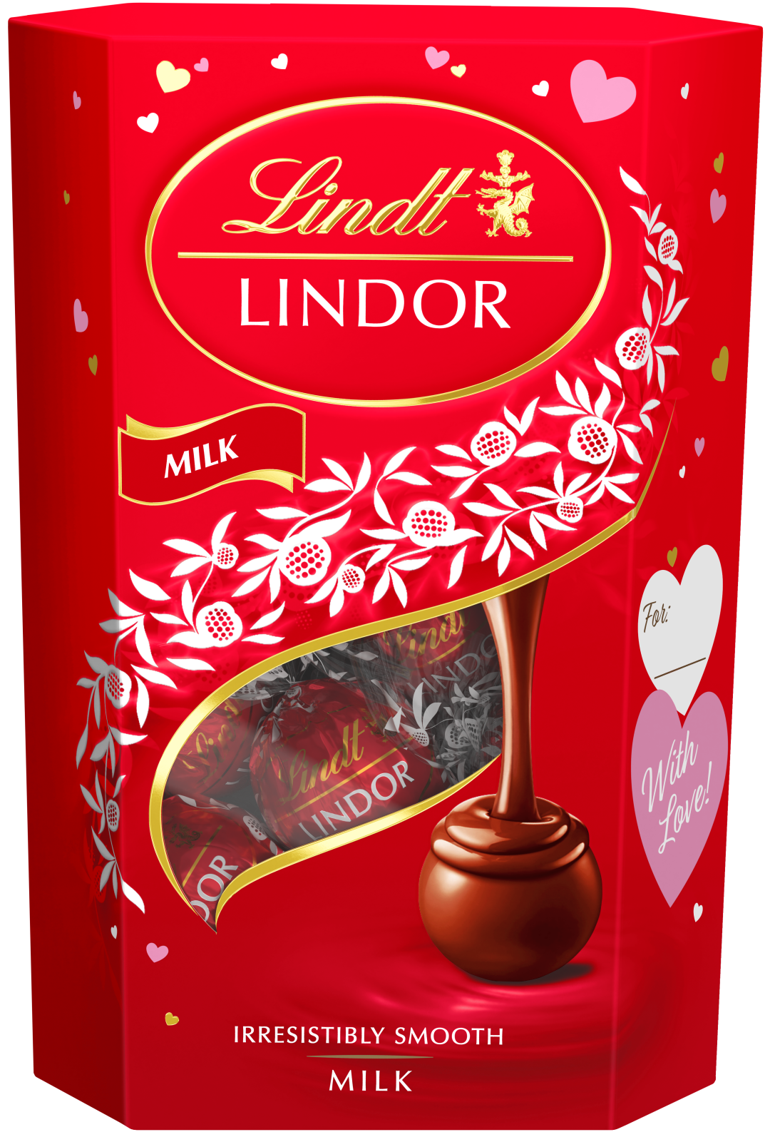 LINDT Lindor Mléčný Valentines Day 200 g