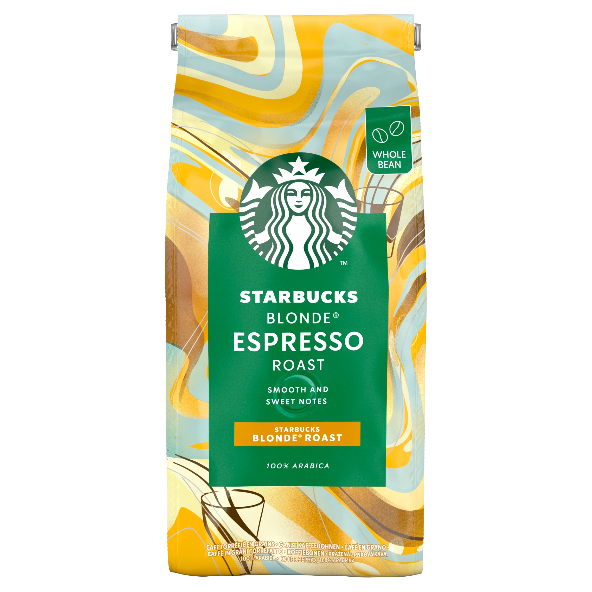 STARBUCKS Blonde Espresso Roast, zrnková káva 450 g
