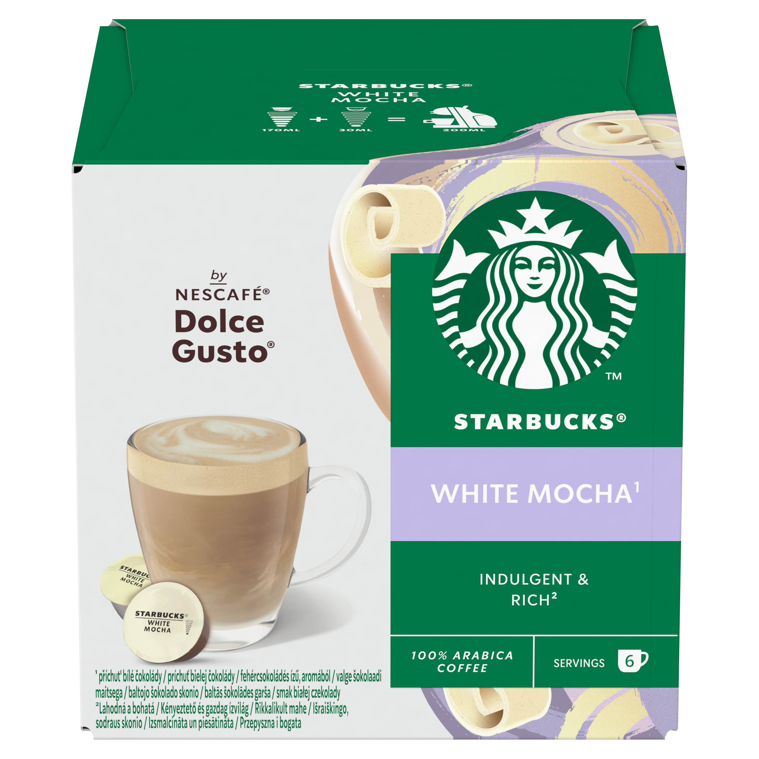 STARBUCKS White Mocha by NESCAFÉ Dolce Gusto 12 kapslí
