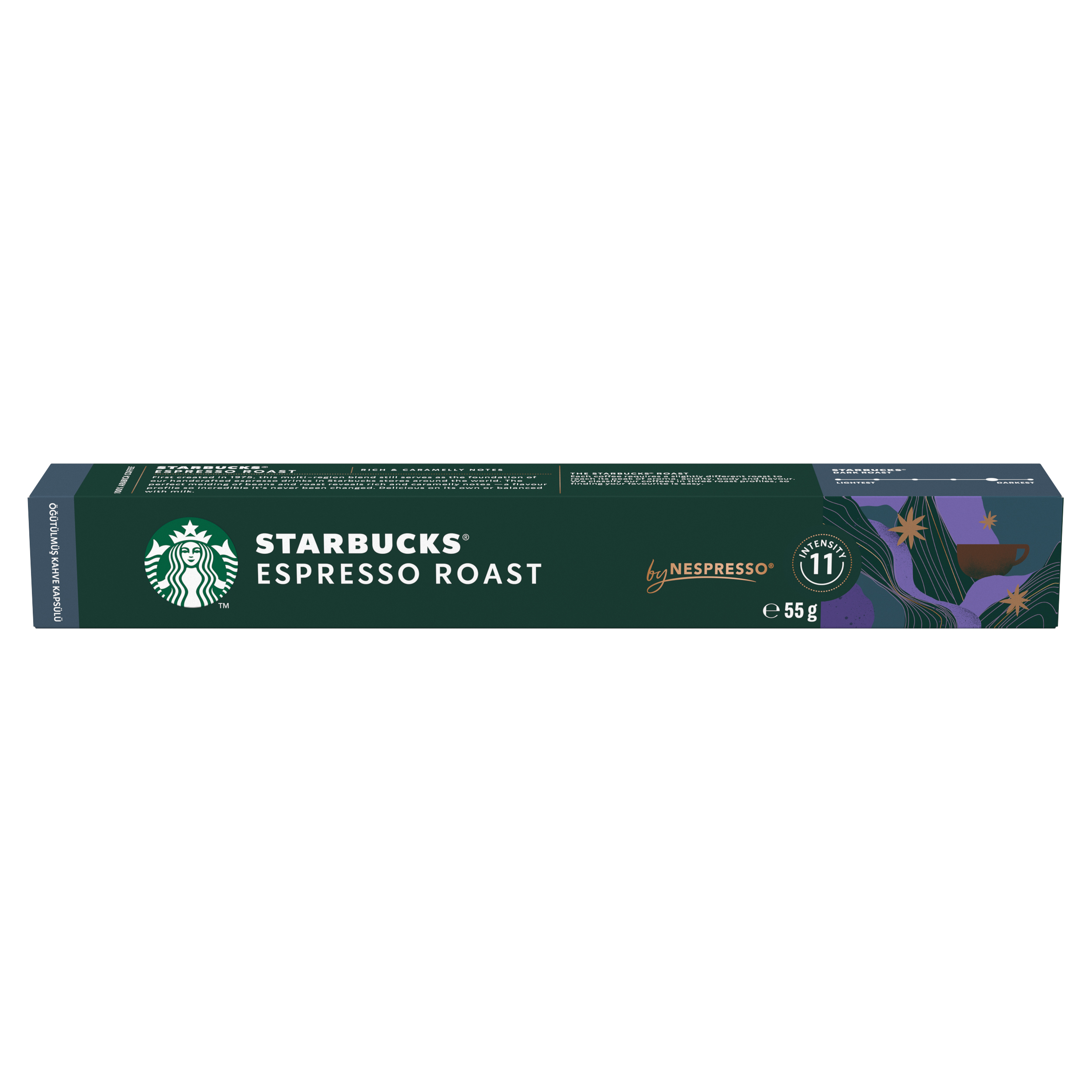 STARBUCKS Espresso Roast by NESPRESSO®, Dark Roast 10 kapslí