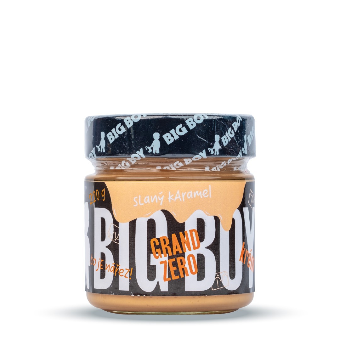 Fotografie BIG BOY BIG BOY® Grand zero s příchutí slaný karamel 220 g