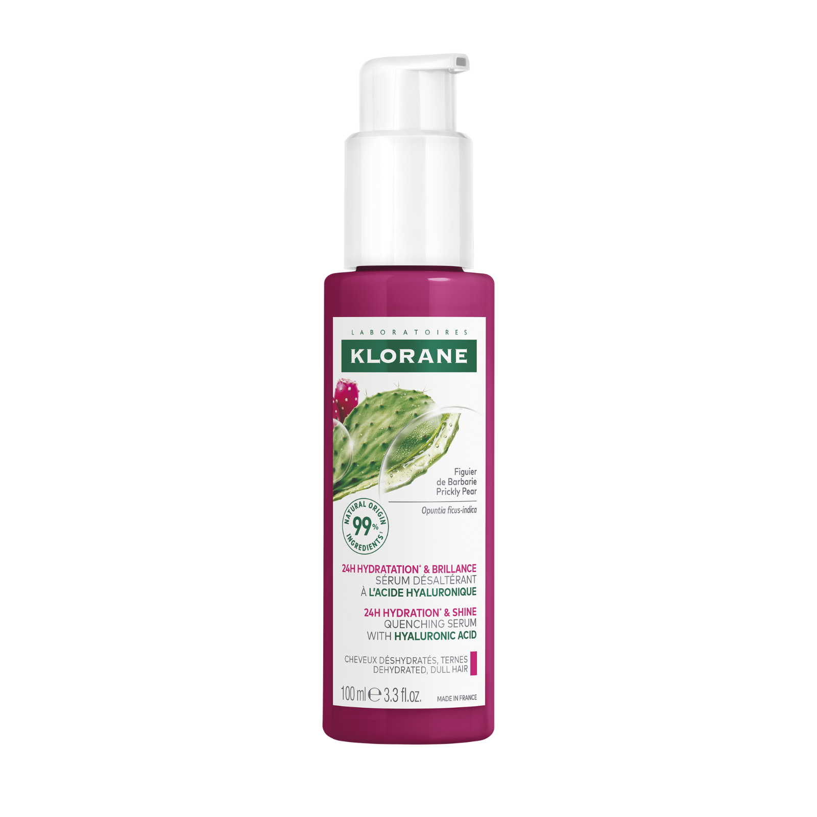 KLORANE Hydratační sérum s opuncií a kyselinou hyaluronovou 100 ml