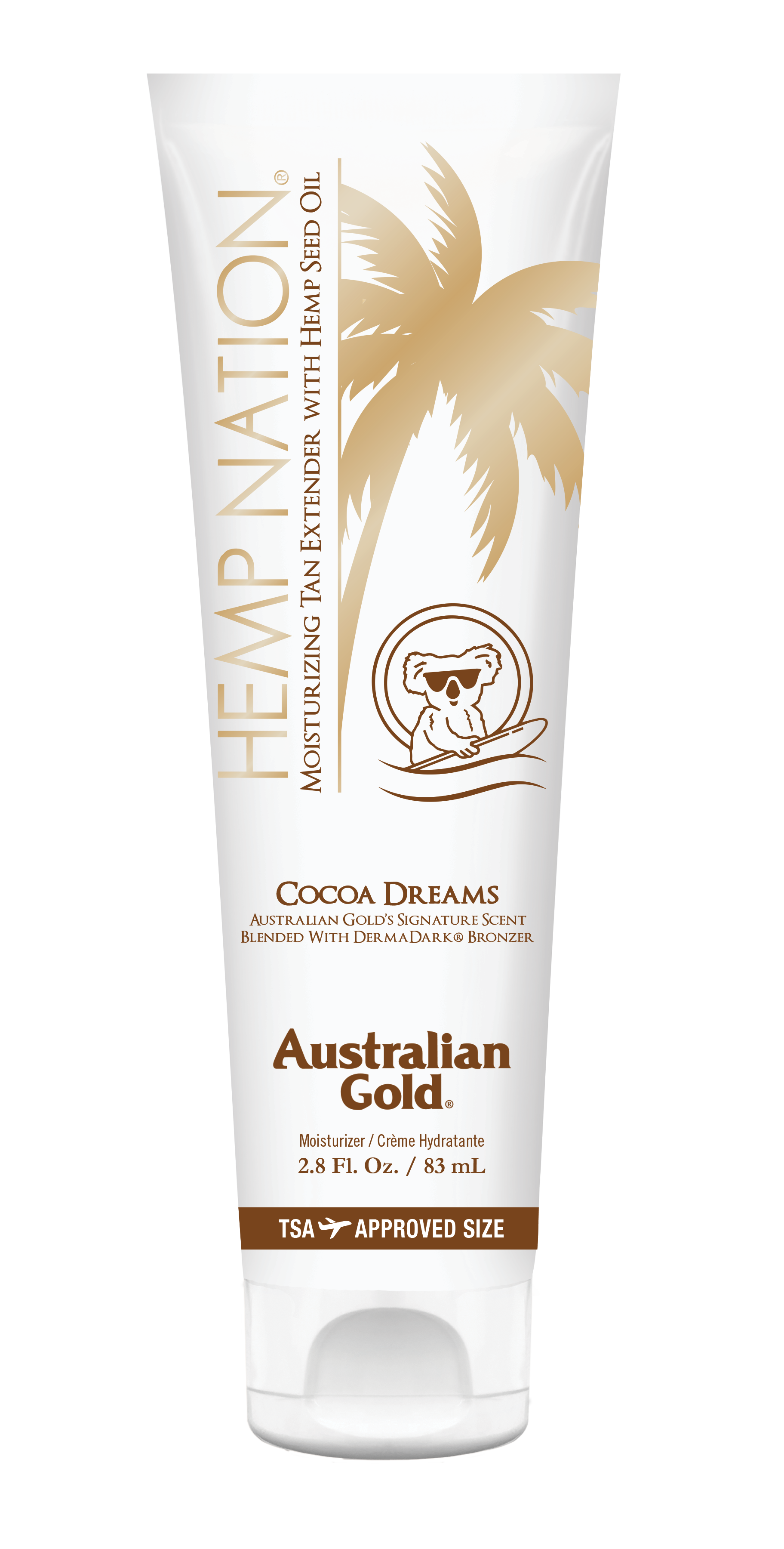 AUSTRALIAN GOLD Hemp Nation tělové mléko - Cocoa Dreams Travelsize 83 ml