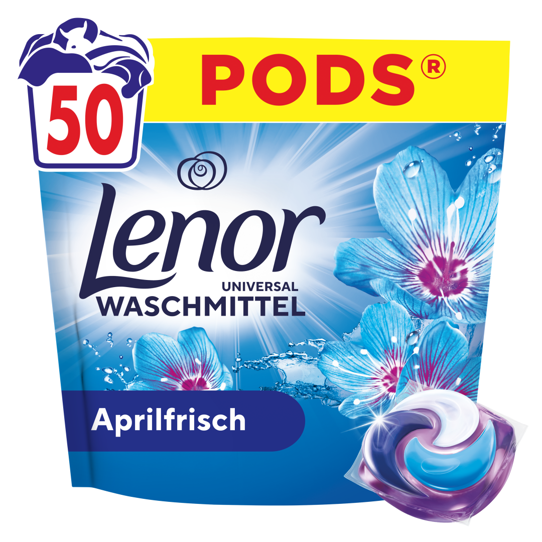 Fotografie LENOR PODS® Universal Aprilfrisch kapsle na praní 50 ks