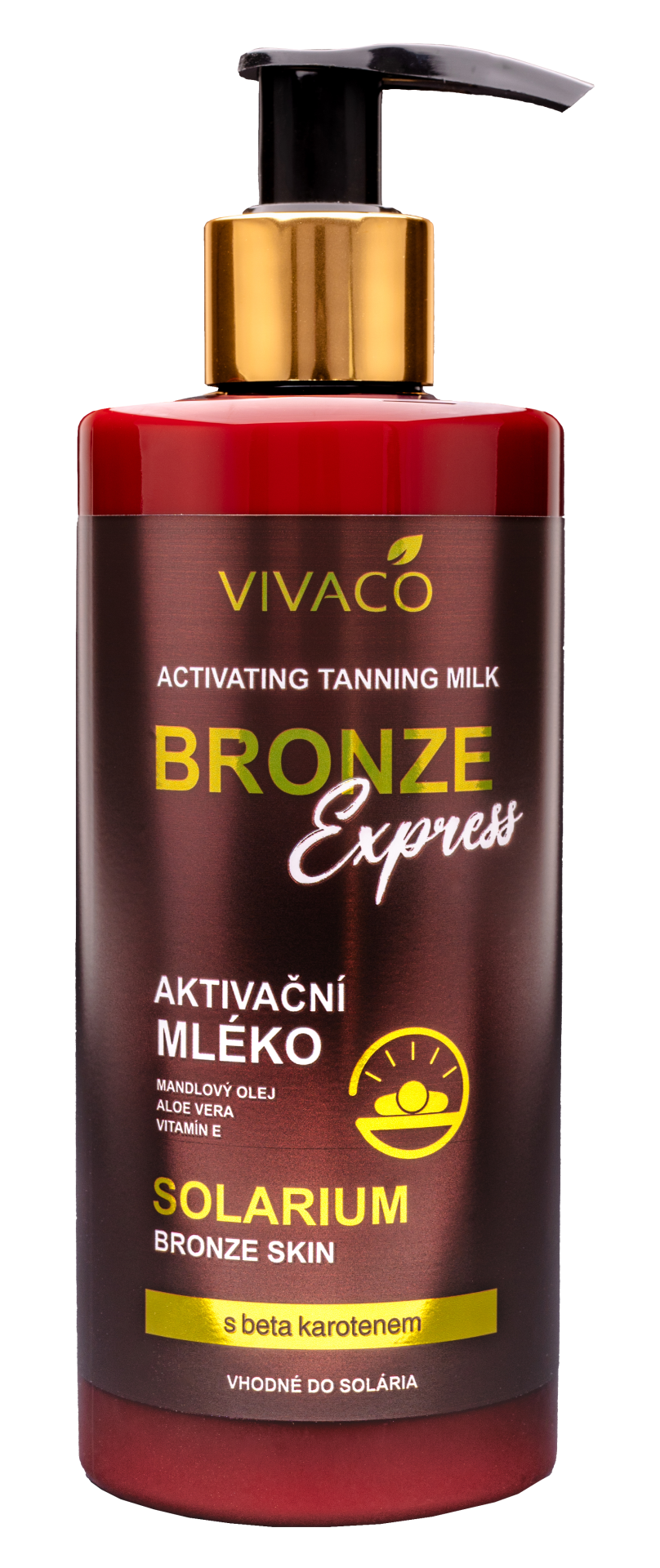 VIVACO Bronze express Aktivační mléko solarium 300 ml