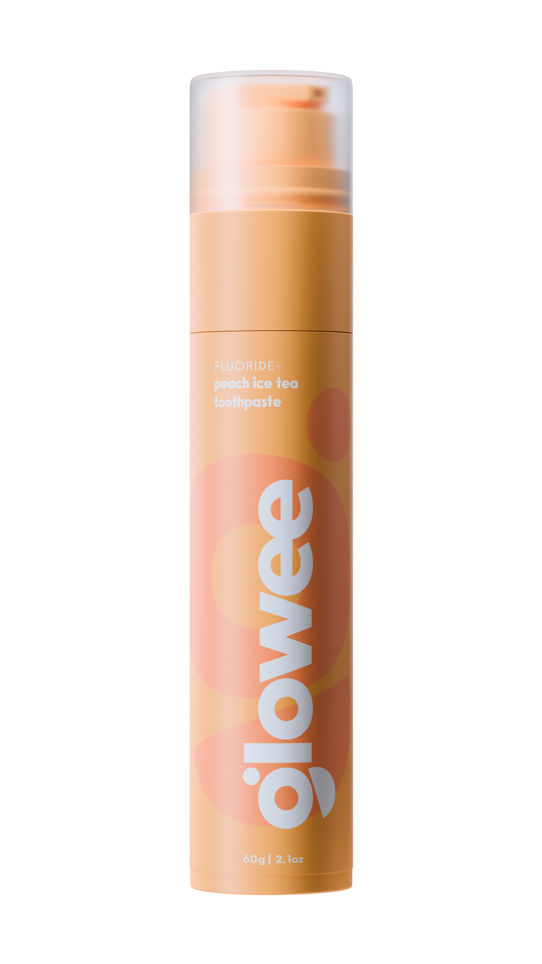Fotografie GLOWEE Zubní pasta Peach Ice tea 60 g