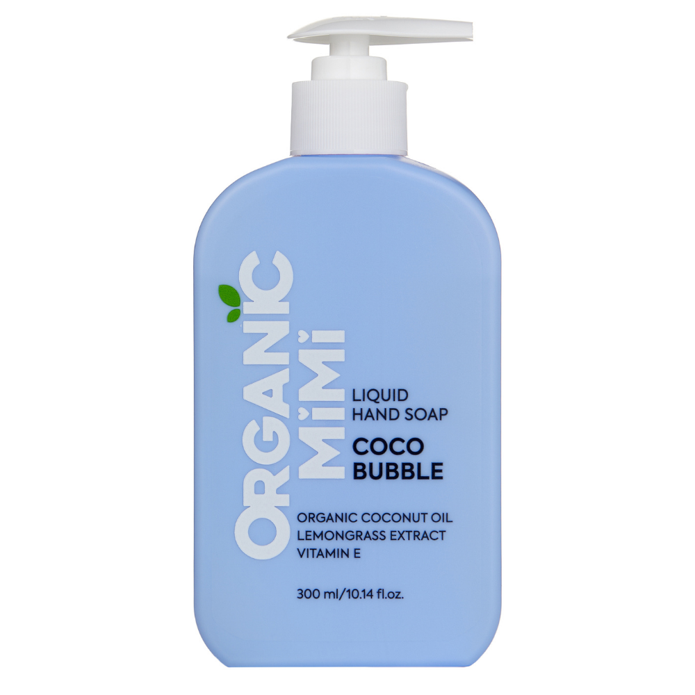 Fotografie ORGANIC MIMI Coco Bubble tekuté mýdlo na ruce 300 ml