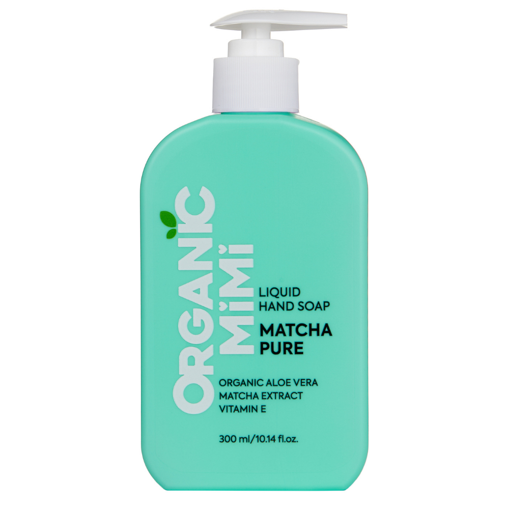 Fotografie ORGANIC MIMI Matcha Pure tekuté mýdlo na ruce 300 ml