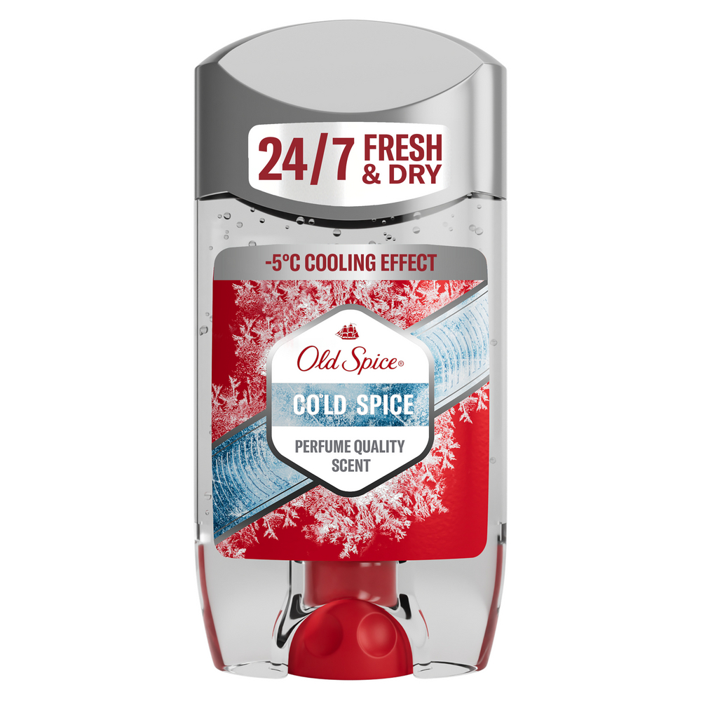 Fotografie OLD SPICE Cold Spice Pánský Antiperspirant Clear Gel 70 ml