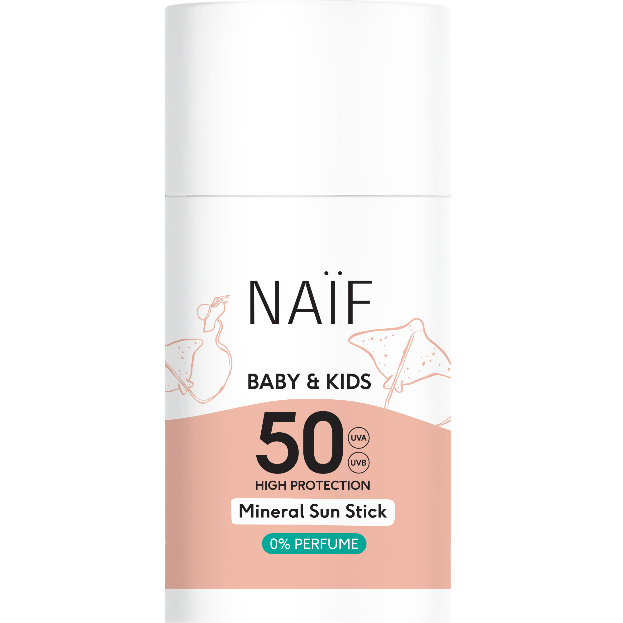 Fotografie NAÏF Ochranná tyčinka na opalování SPF 50, 36 g
