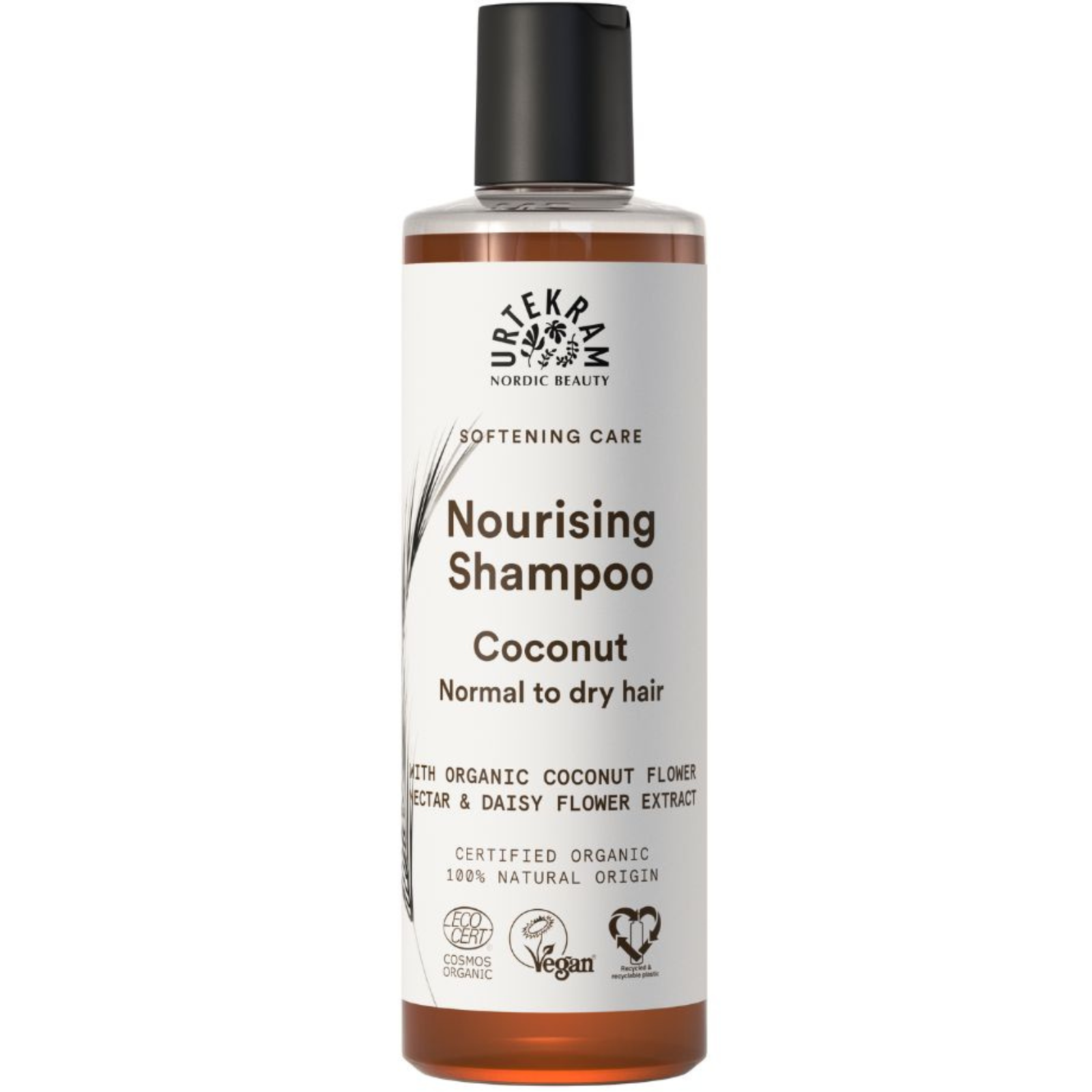 URTEKRAM Hydratační šampon s kokosovým nektarem BIO 250 ml