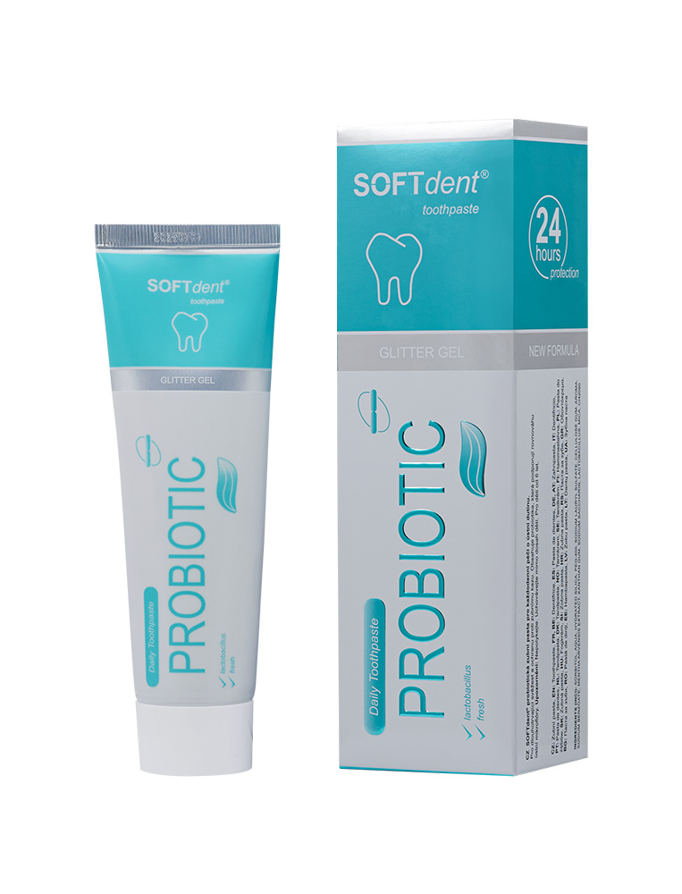 Fotografie SOFTDENT Probiotic zubní pasta 75 ml