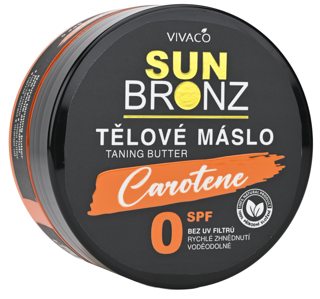 Fotografie VIVACO SUN BRONZ Tělové máslo CAROTENE 150 ml