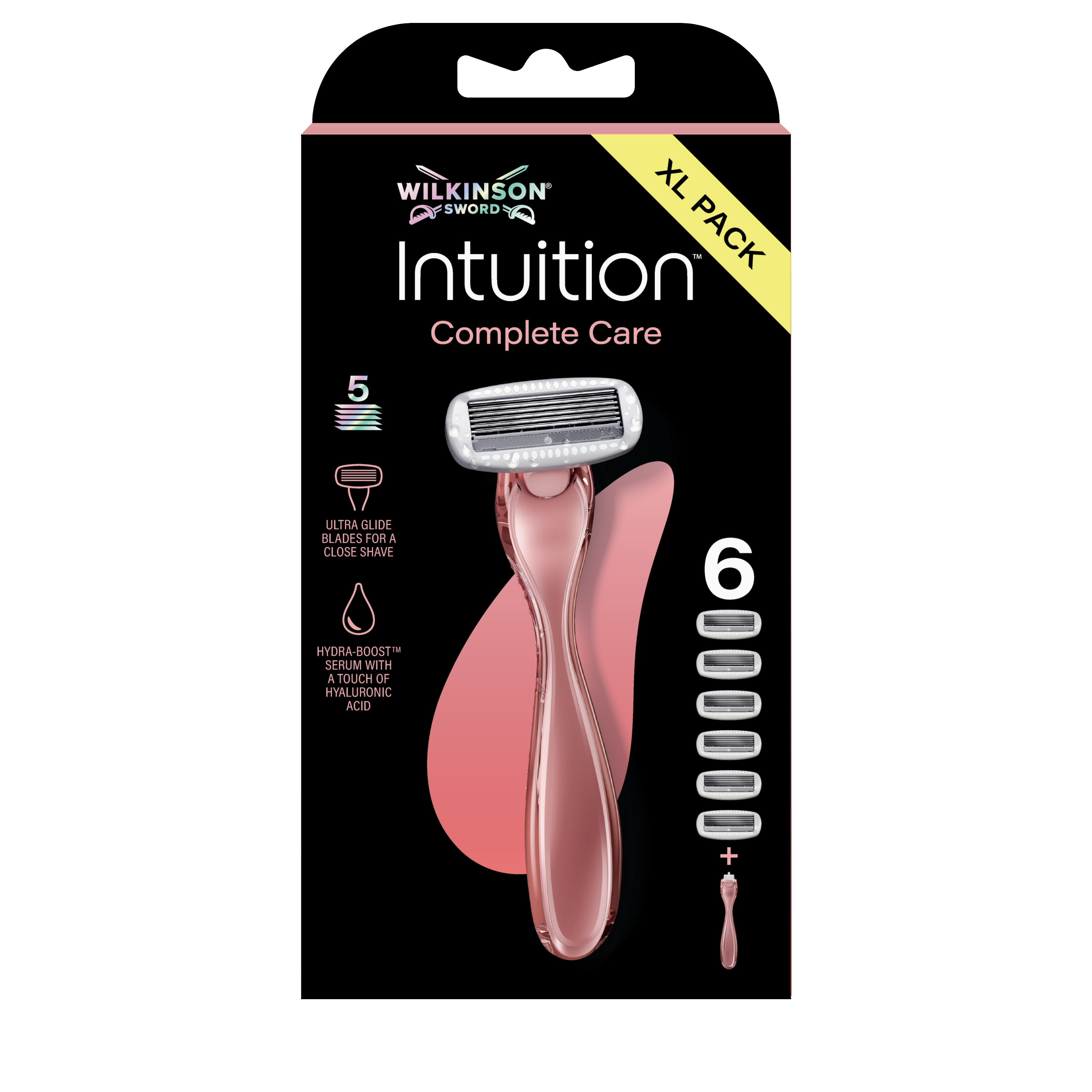 WILKINSON SWORD Intuition Complete XXL - Strojek + náhradní hlavice 6 ks