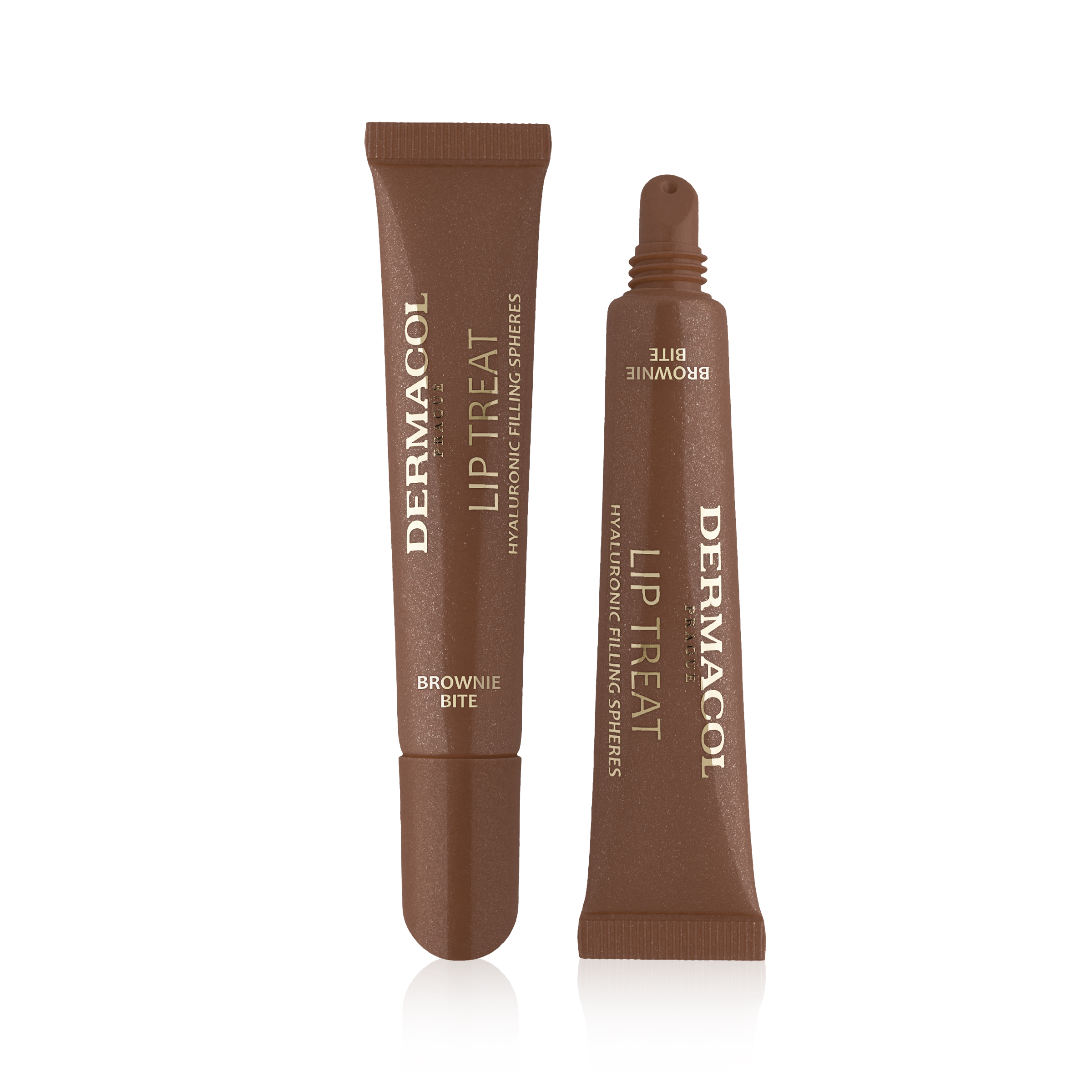 DERMACOL Lip Treat hydratační lesk na rty č. 13 Brownie Bite 1 x 10 ml