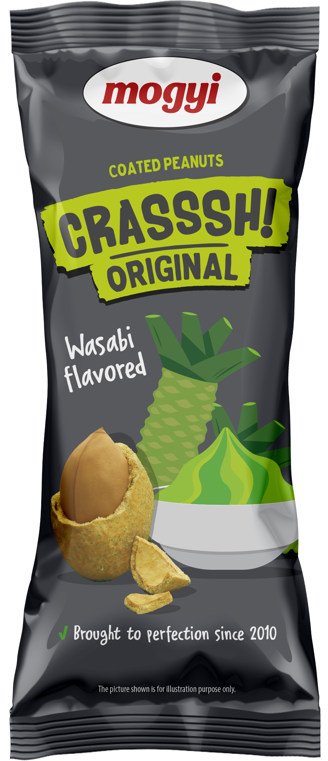 Fotografie MOGYI Crassh wasabi 60 g