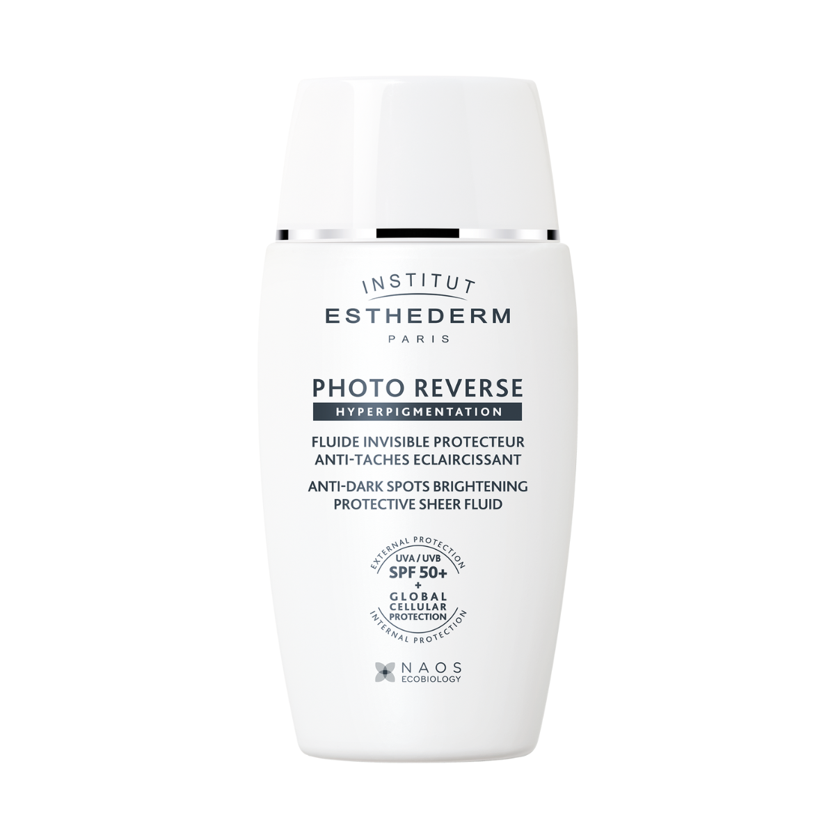 Fotografie INSTITUT ESTHEDERM Suncare photoreverse invisible fluid 40 ml