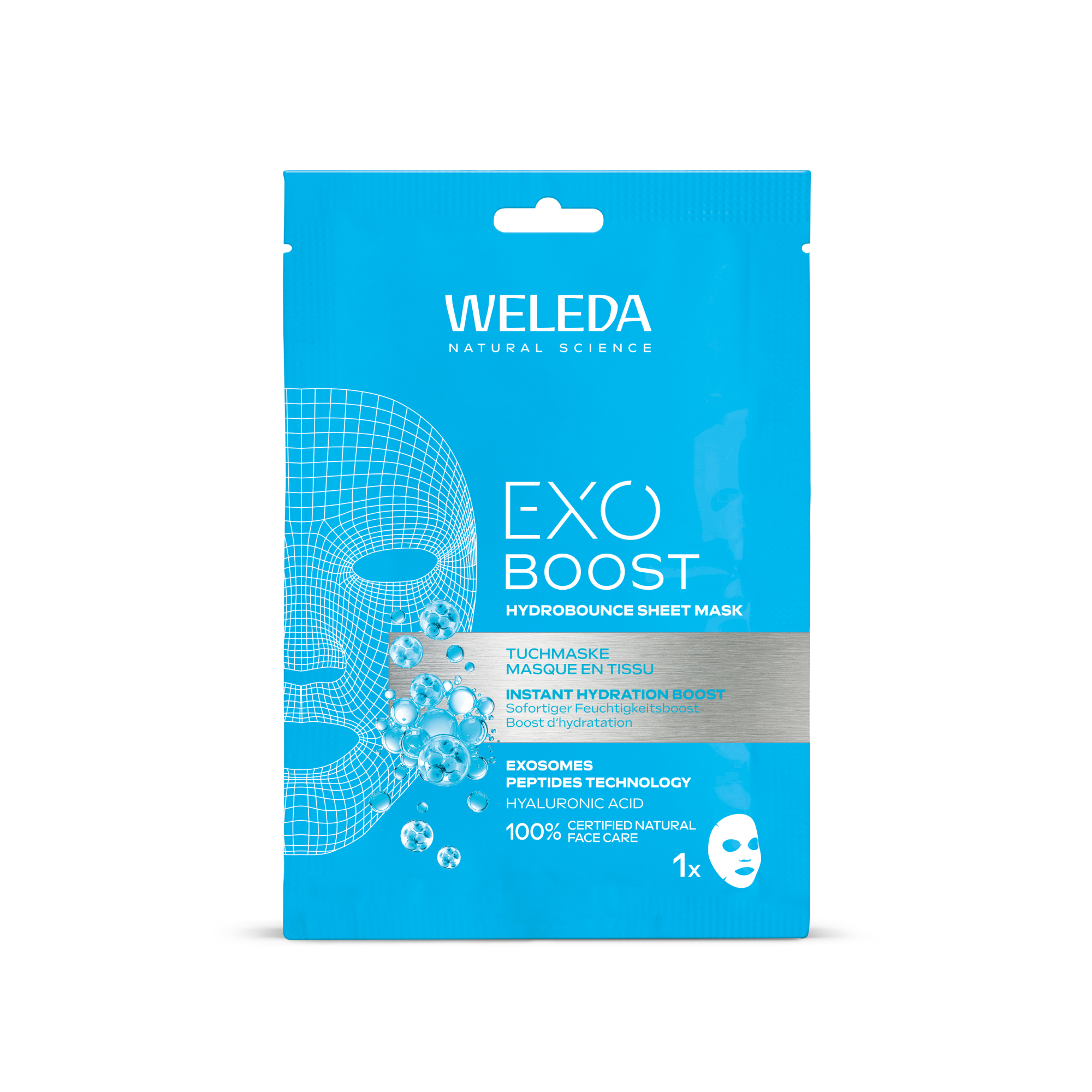 Fotografie WELEDA Exo Boost Superhydratační maska