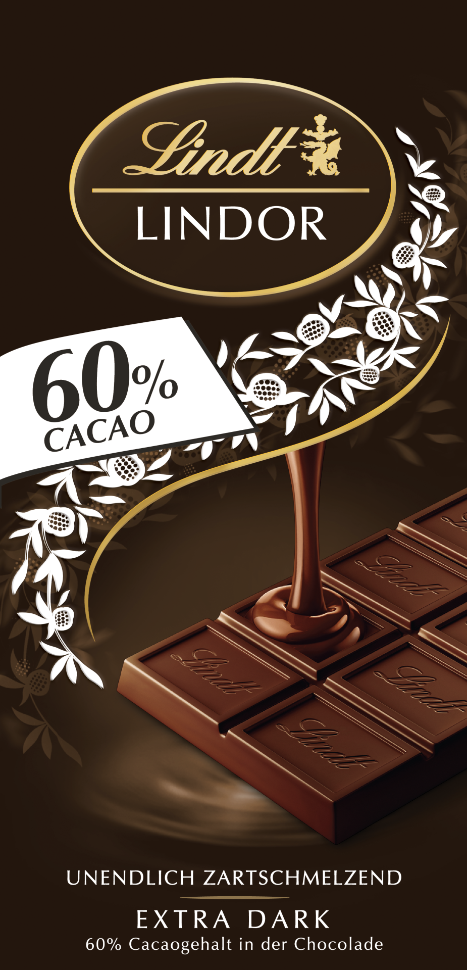 LINDT Lindor Tablet 60% 100 g