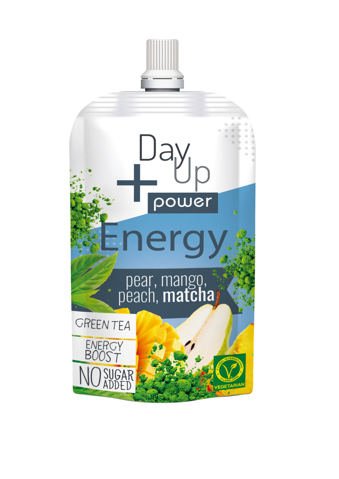 DAY UP Power Energy Peach Mango Matcha 100 g