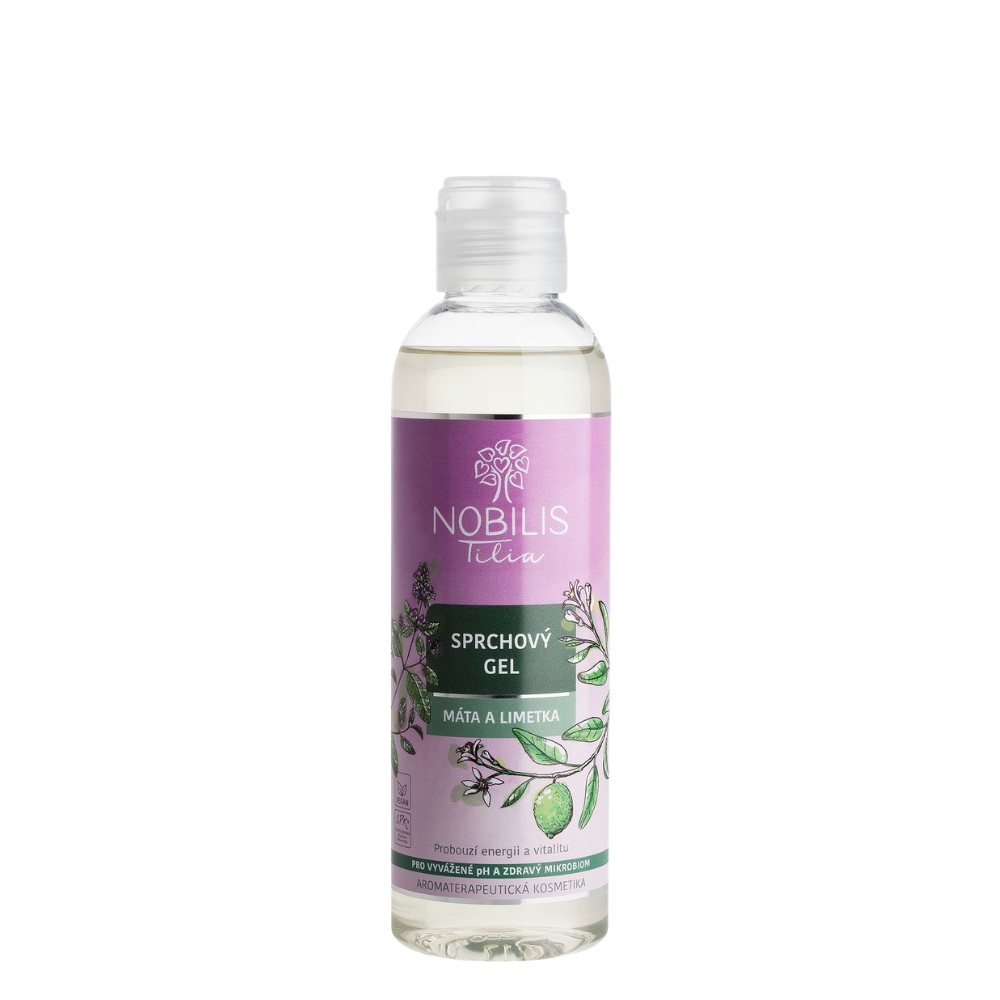 NOBILIS TILIA Sprchový gel Máta a limetka 200 ml