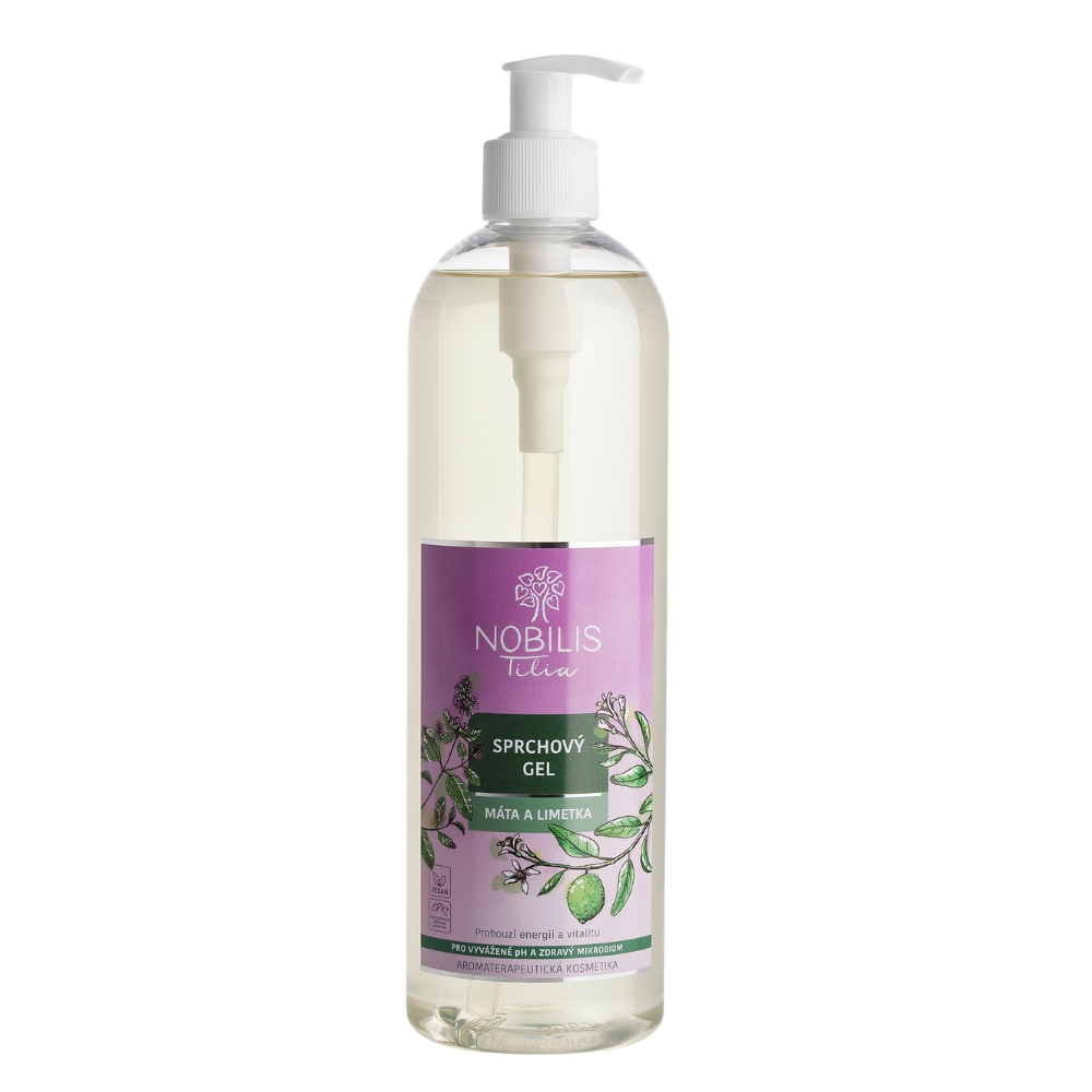 NOBILIS TILIA Sprchový gel Máta a limetka 500 ml