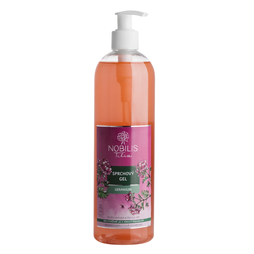 Fotografie NOBILIS TILIA Sprchový gel Geranium 500 ml