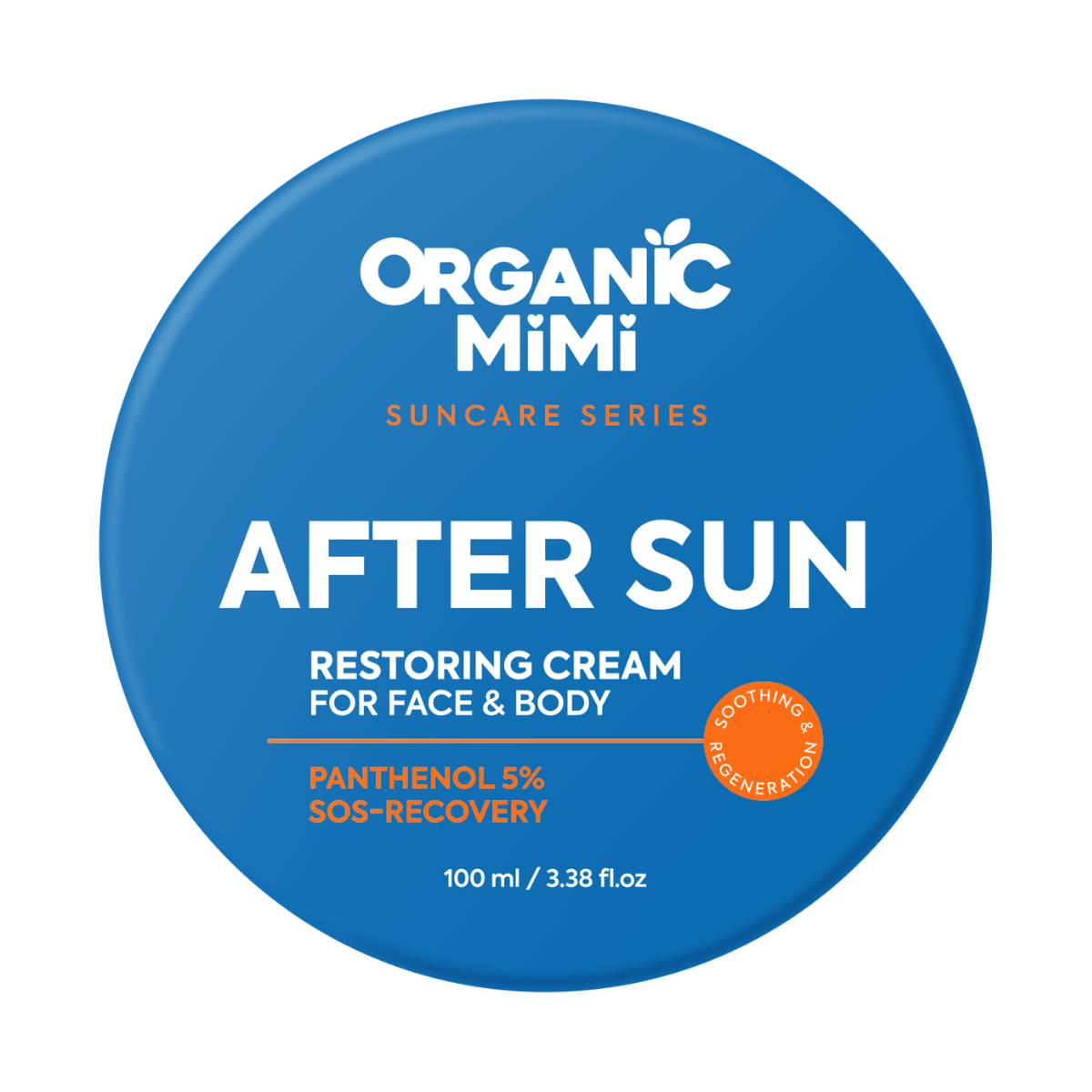 ORGANIC MIMI SUN Regenerační krém po opalování na obličej a tělo 100 ml