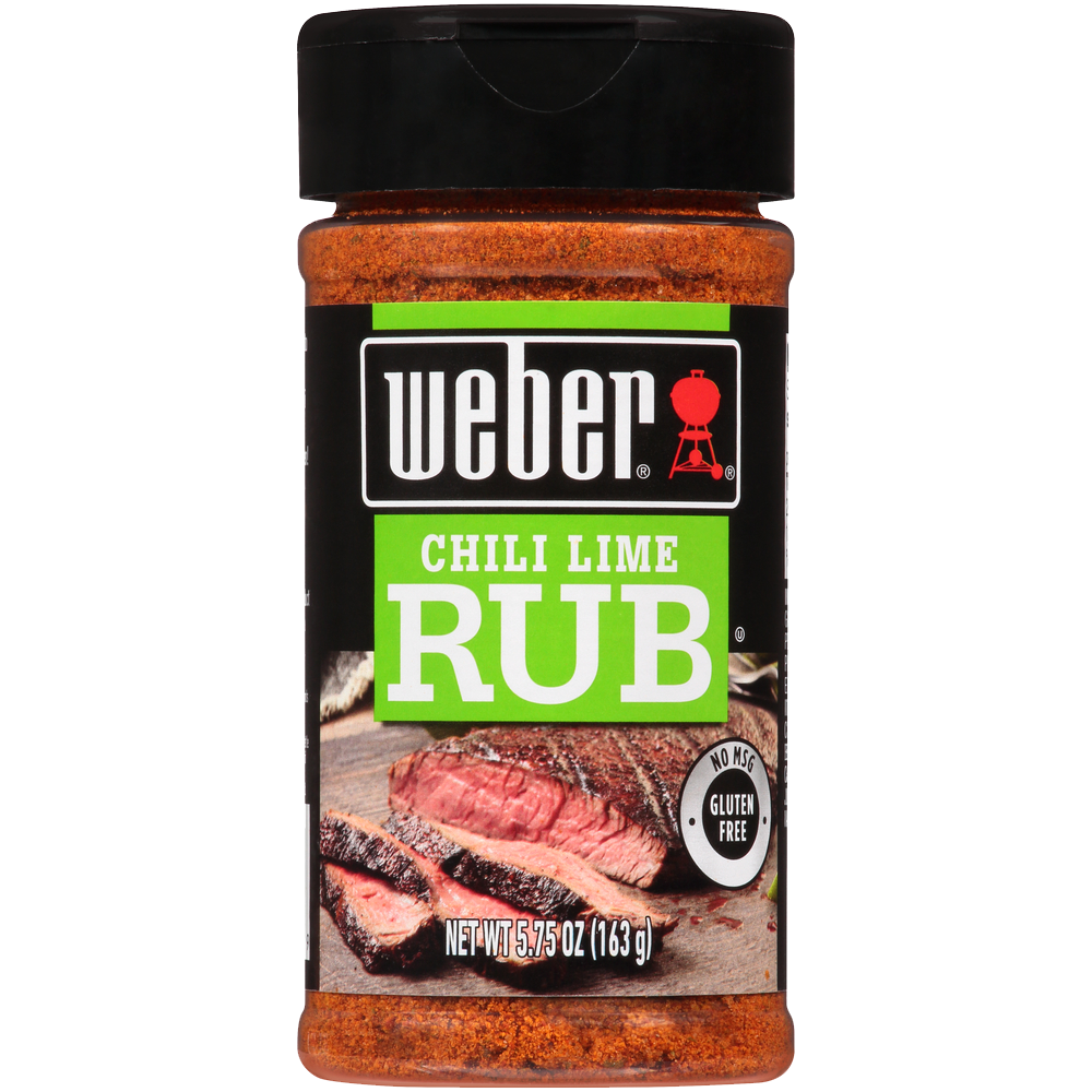WEBER Koření Chili Lime Rub Seasoning 163 g