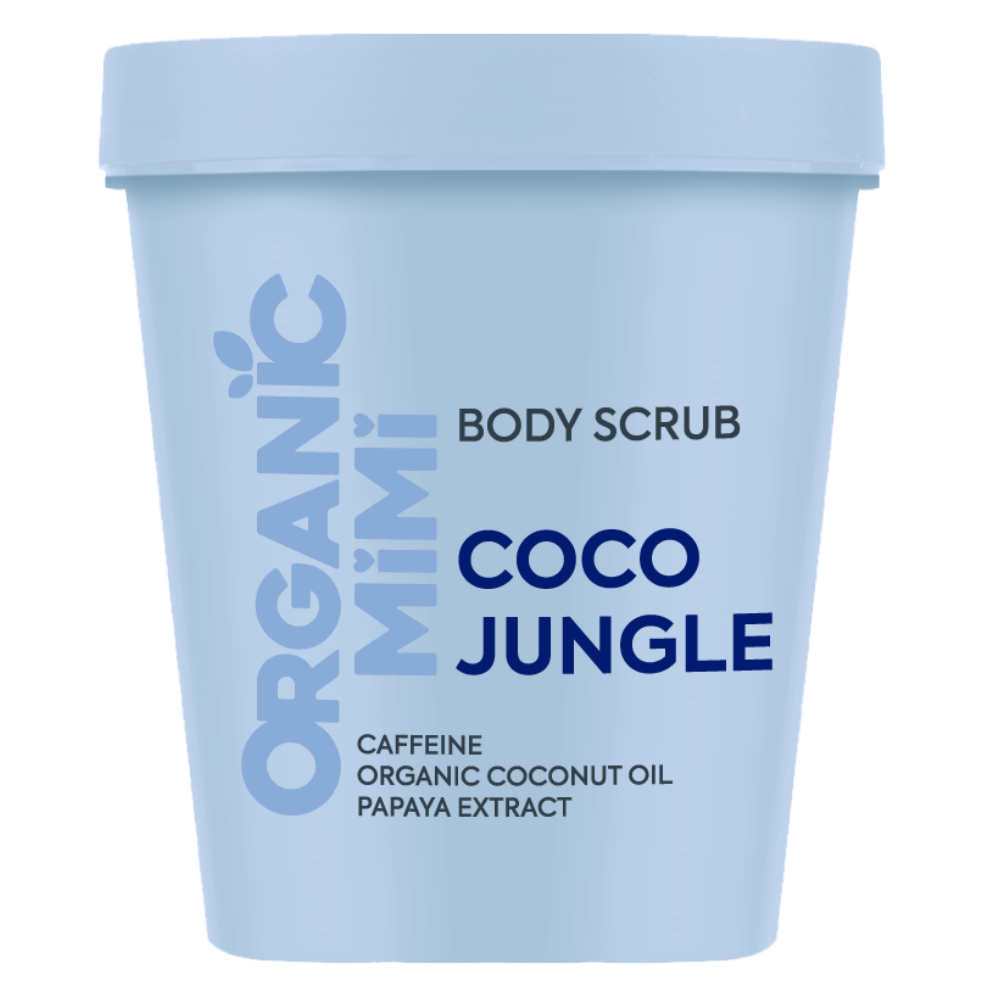 Fotografie ORGANIC MIMI Coco Jungle tělový peeling 250 g