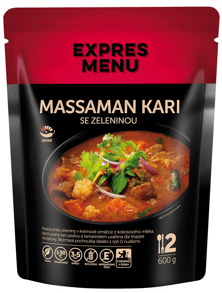 EXPRES MENU Massaman kari - zeleninové thajské kari 600 g