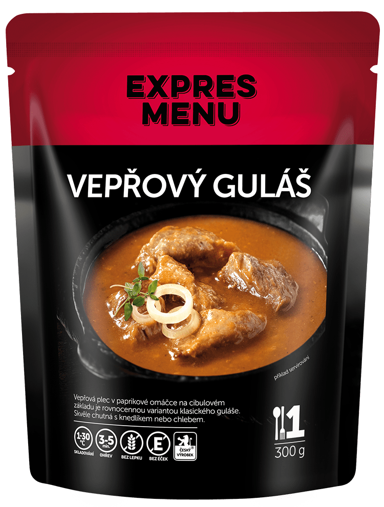 Fotografie EXPRES MENU Vepřový guláš 300 g