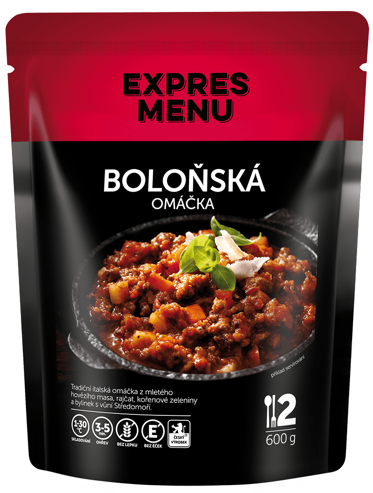Fotografie EXPRES MENU Boloňská omáčka 2 porce 600 g
