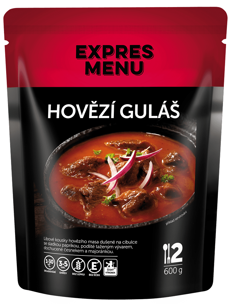 EXPRES MENU Hovězí guláš 2 porce 600 g