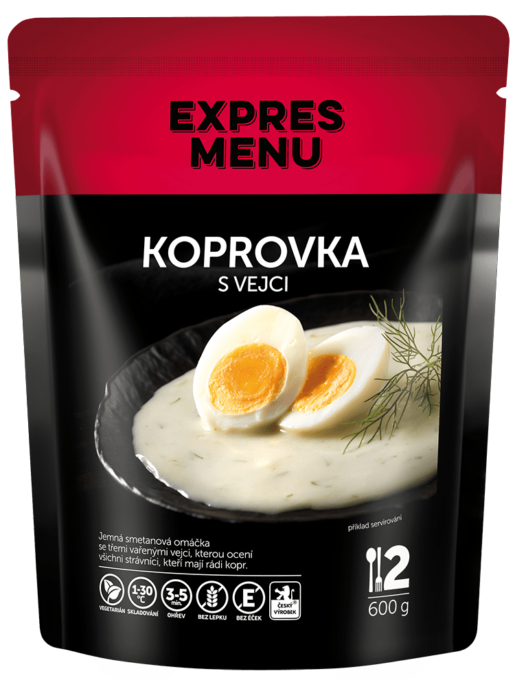 EXPRES MENU Koprovka s vejci 2 porce 600 g