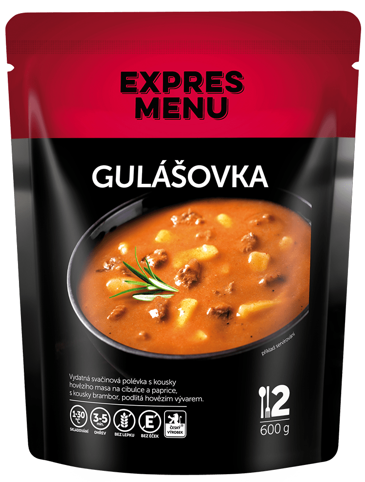 EXPRES MENU Gulášová polévka 2 porce 600 g
