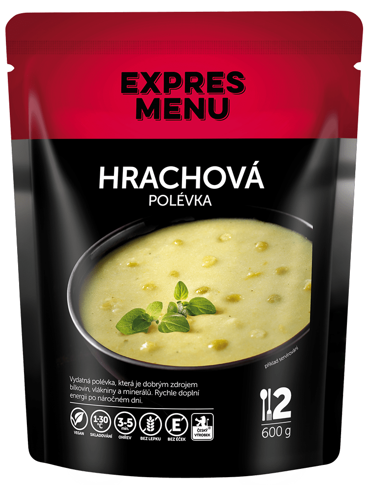 Fotografie EXPRES MENU Hrachová polévka 2 porce 600 g