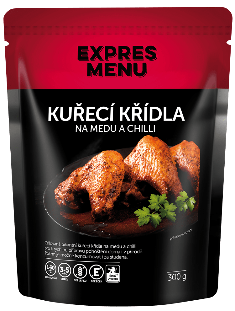 EXPRES MENU Kuřecí křídla na medu a chilli 600 g