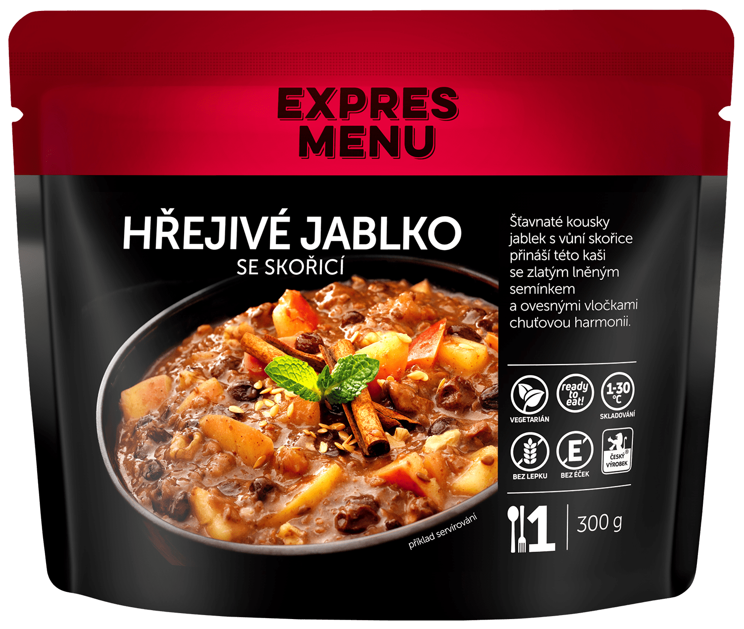 Fotografie EXPRES MENU Hřejivé jablko se skořicí 300 g