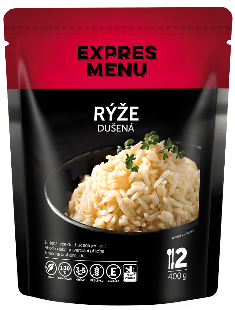 EXPRES MENU Dušená rýže 400 g