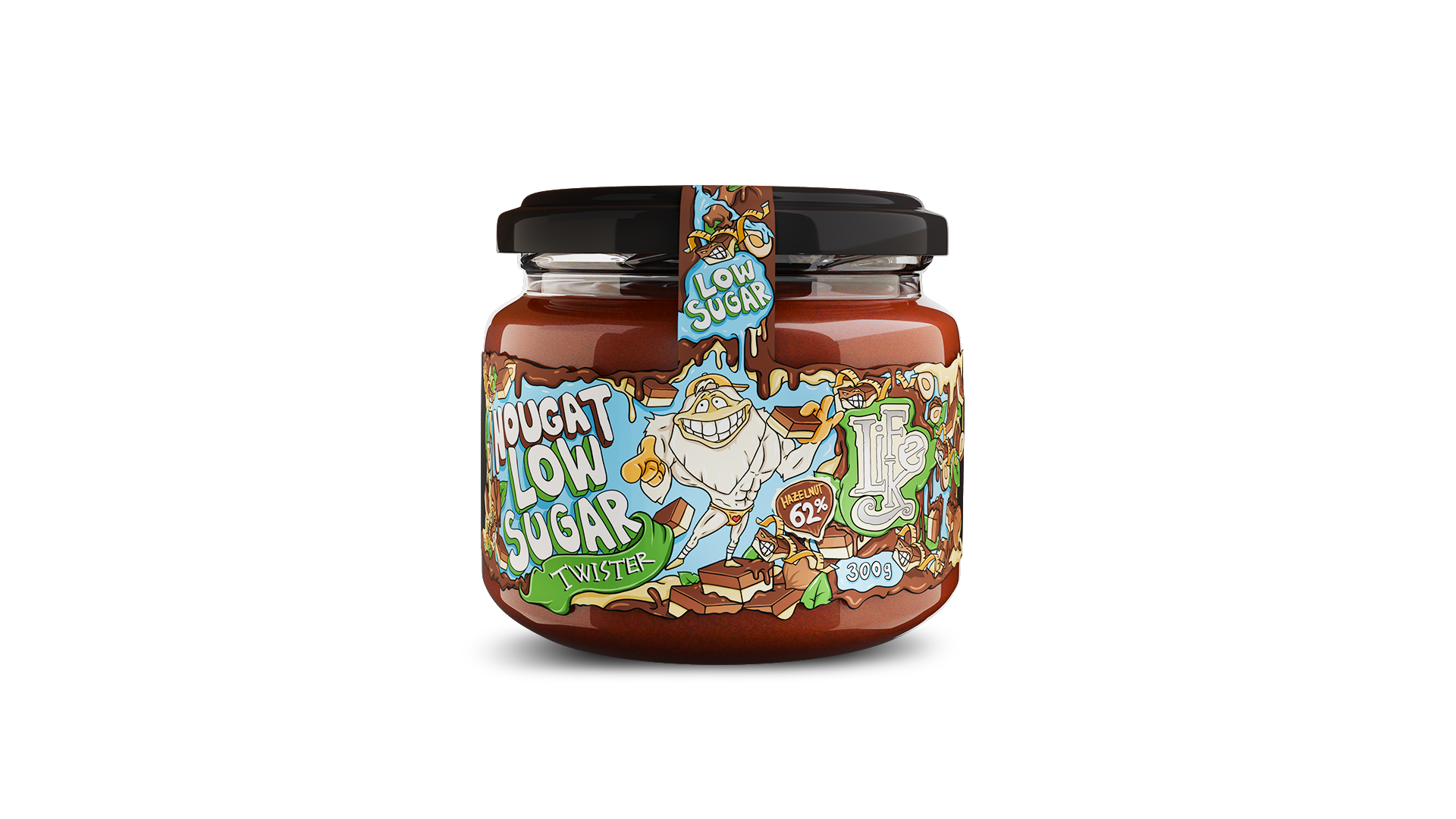 LIFELIKE Twister Nougat Low Sugar 300 g