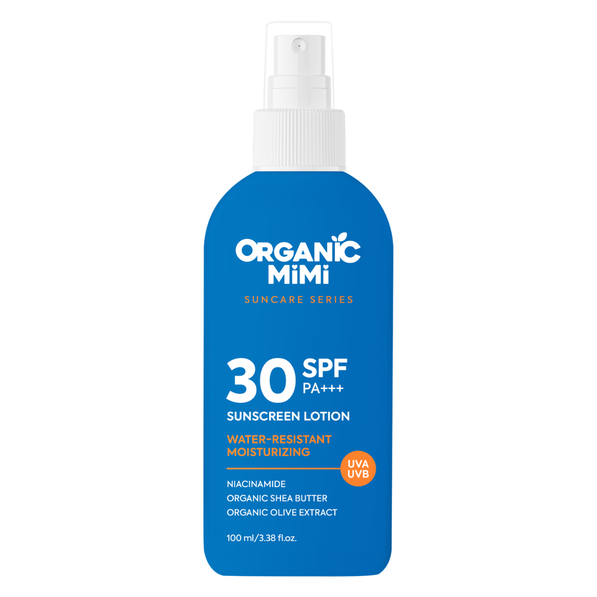 ORGANIC MIMI SUN Opalovací mléko ve spreji na obličej a tělo SPF30, 100 ml