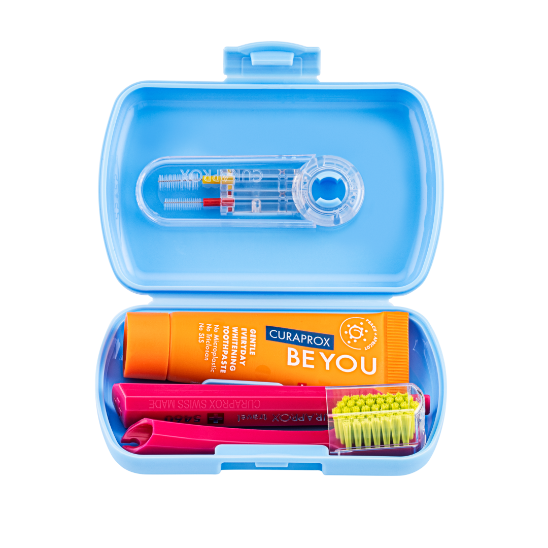 CURAPROX Travel set modrý