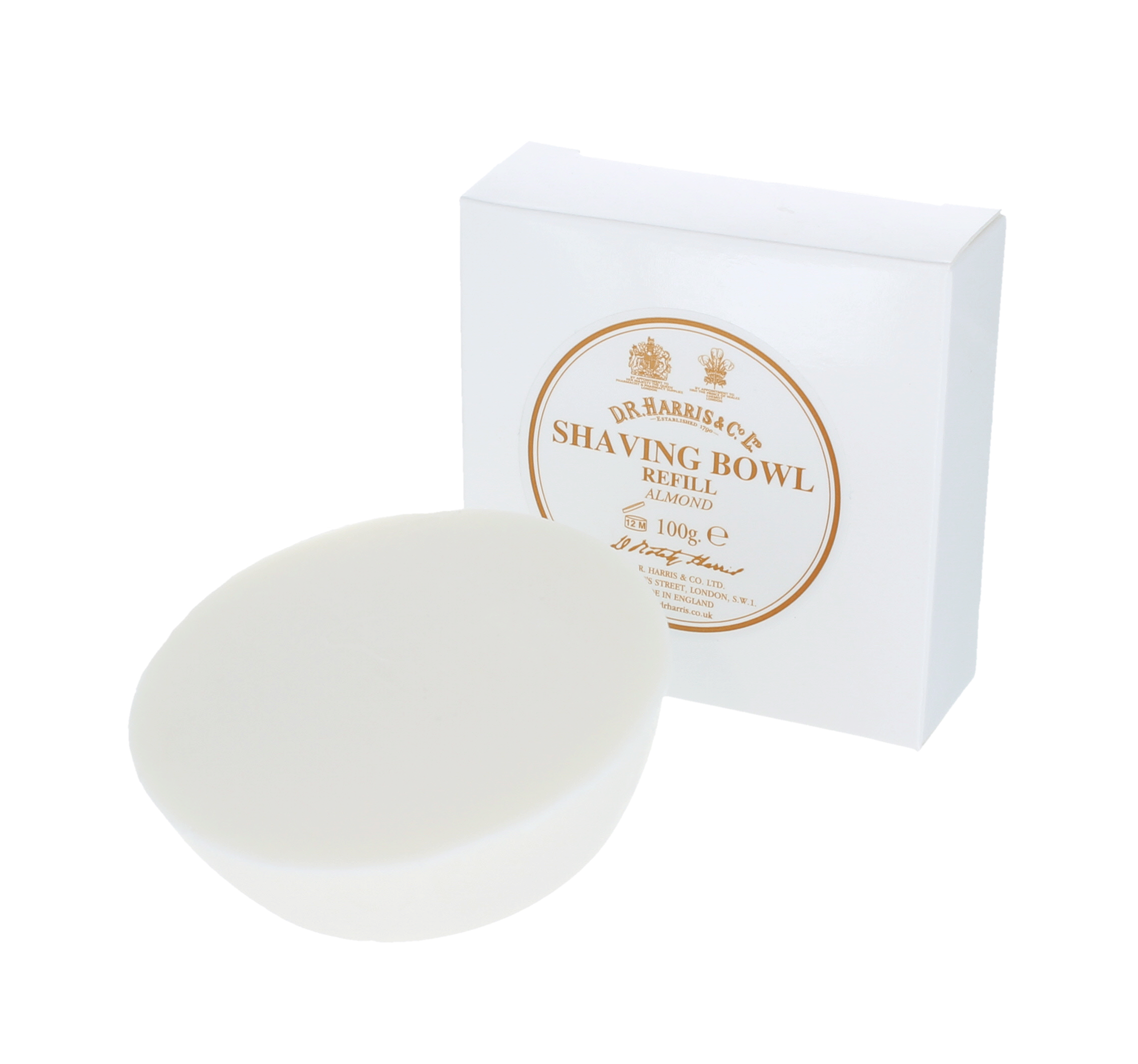 Fotografie Mýdlo na holení D.R. Harris - Almond (100 g) A48:P2333