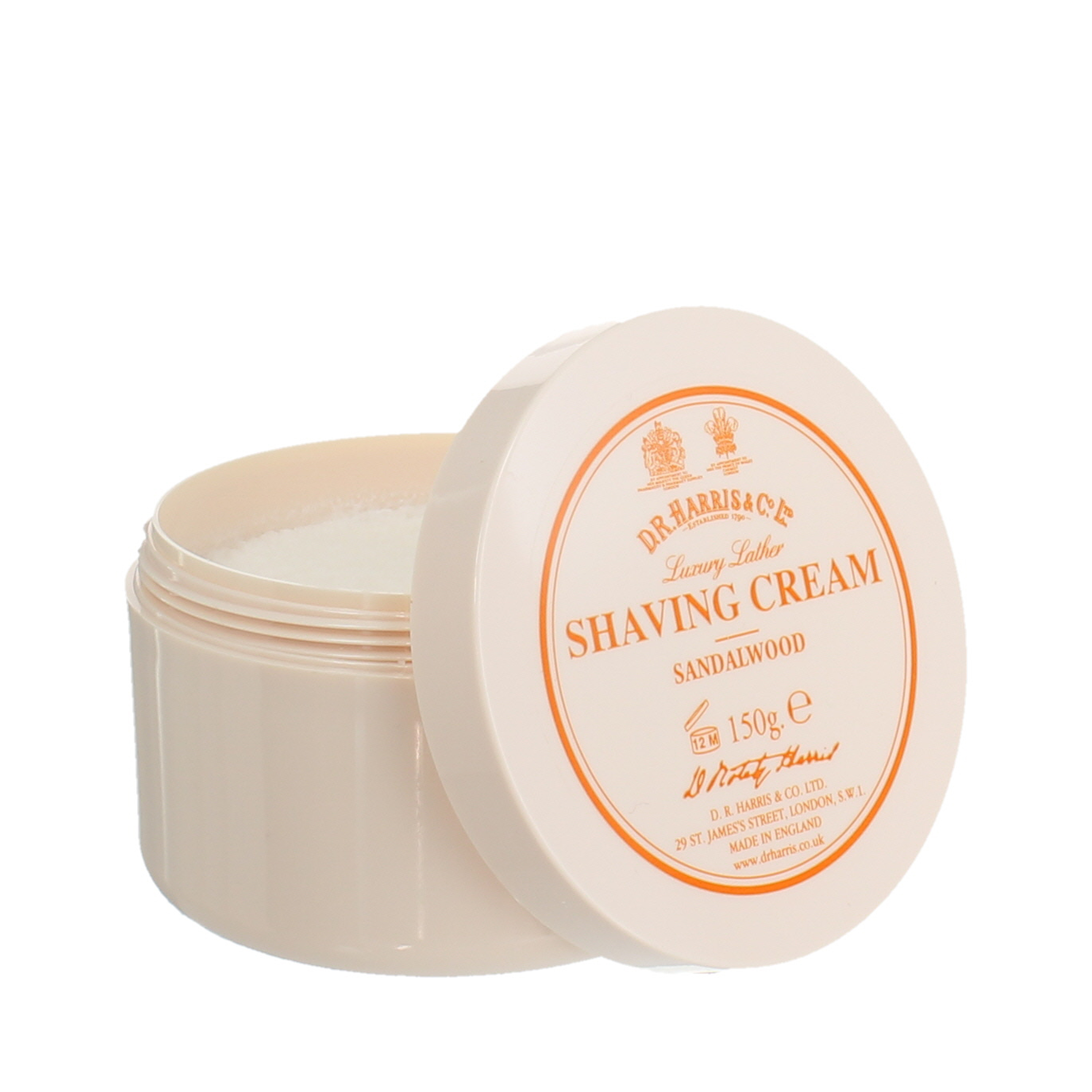 Fotografie Krém na holení D.R. Harris - Sandalwood (150 g) A48:P3900