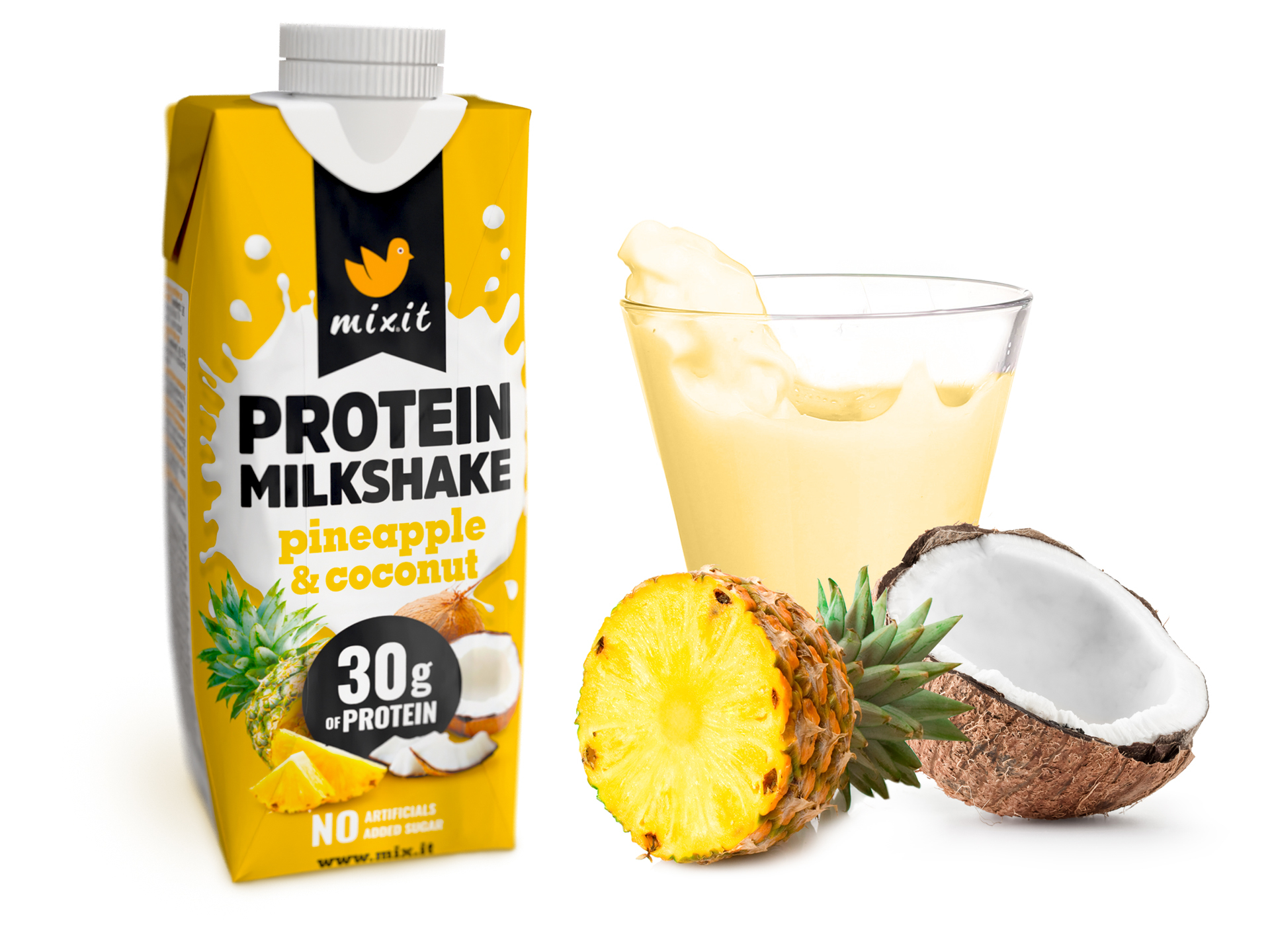 MIXIT proteinový milkshake – Ananas & kokos 330 ml