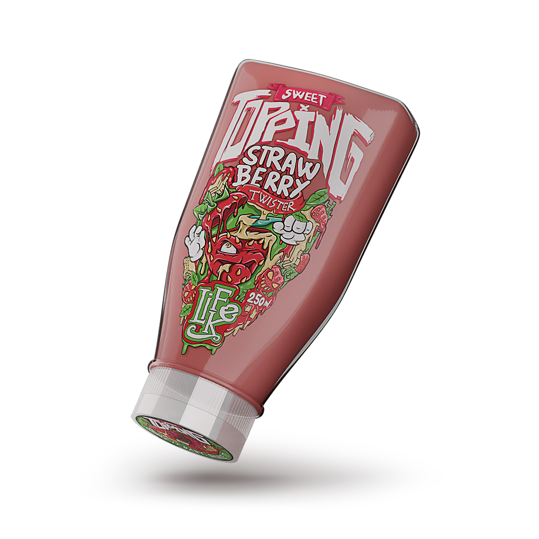 LIFELIKE Topping Twister strawberry 1 x 250